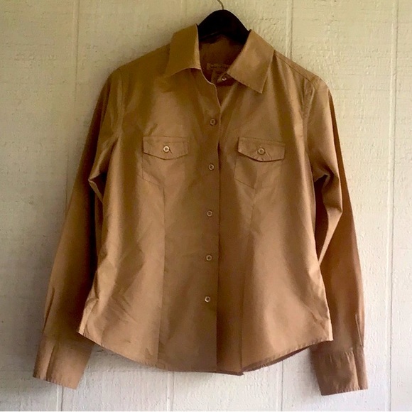 Vintage boho pleated skirt & button down shirt - Picture 11 of 16